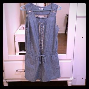 Jean colored Romper 💁🏼‍♀️💖